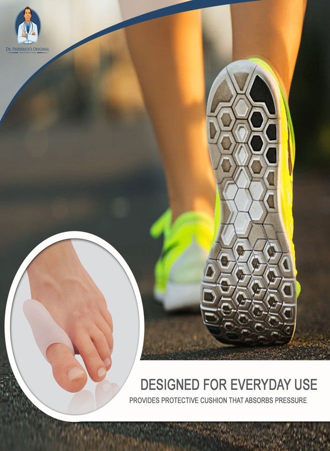 Dr. Frederick's Original Low-Profile Bunion Pads - 2 ct - Slim Gel Cushions for Hallux Valgus Pain Relief - Perfect for Shoes - Image 4